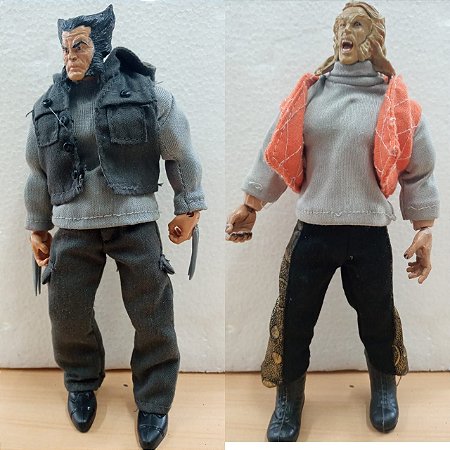 Bonecos Artesanais - Wolverine & Sabretooth