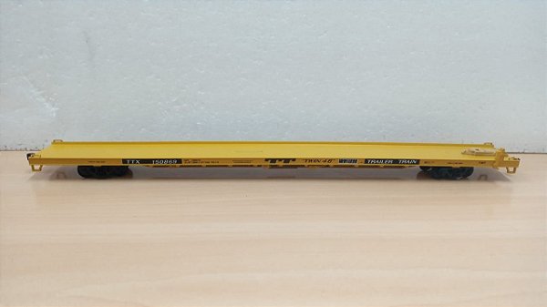 Athearn - Vagão Prancha TTX150869 Trailer Train - HO