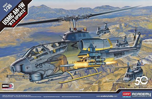 Academy - USMC AH-1W "NTS Update" - 1/35