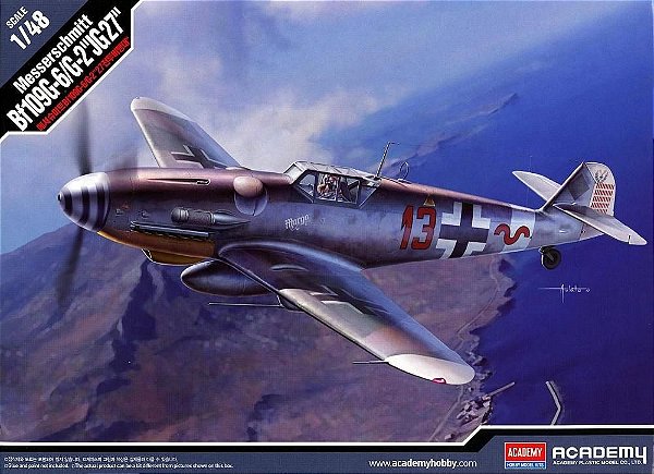 Academy - Messerschmitt Bf109G-6/G-2 "JG27" - 1/48