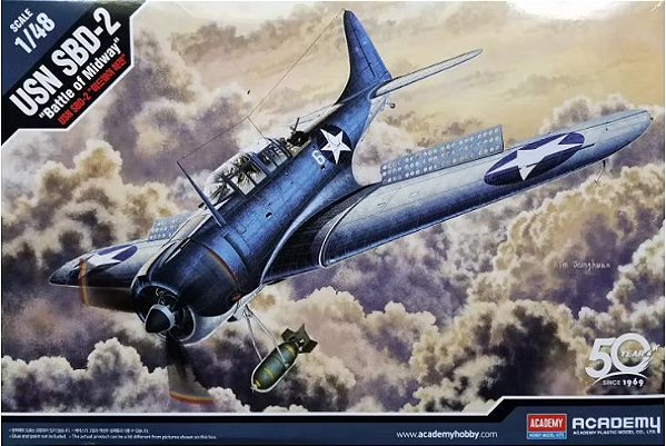 Academy - SBD-2 "Battle of Midway" - 1/48