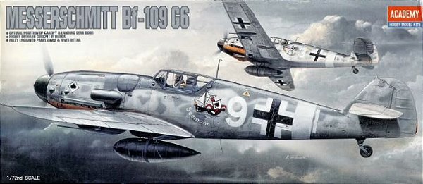 Academy - Messerschmitt Bf109G-6 - 1/72