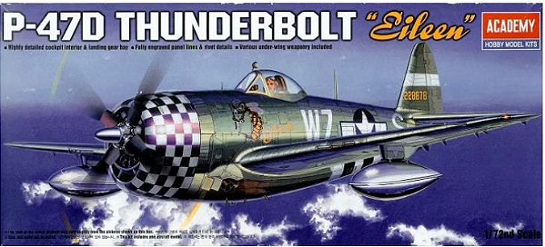 Academy - P-47D Thunderbolt "Eileen" - 1/72