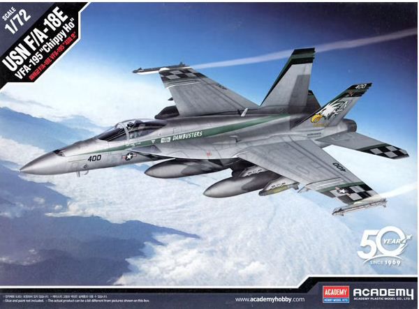 Academy - USN F/A-18E "VFA-195 "Chippy Ho" - 1/72