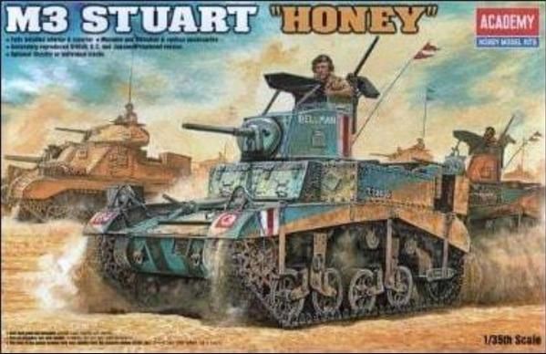 Academy - M3 Stuart "Honey" - 1/35
