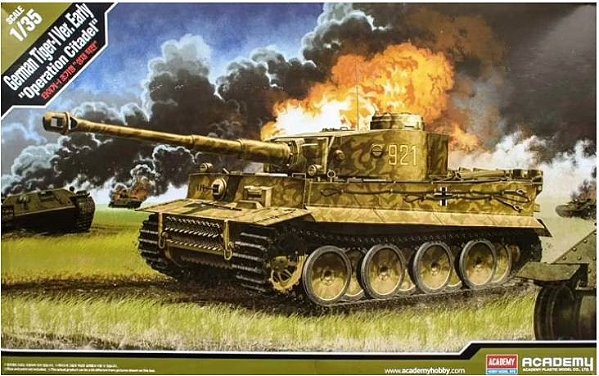 Academy - German Tiger-I Ver. Early "Operation Citadel" - 1/35