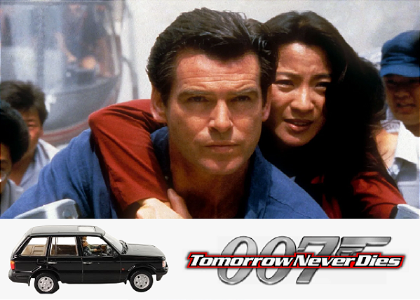 Coleção James Bond 007 Eaglemoss - Range Rover - 007: O Amanhã Nunca Morre - 1/43