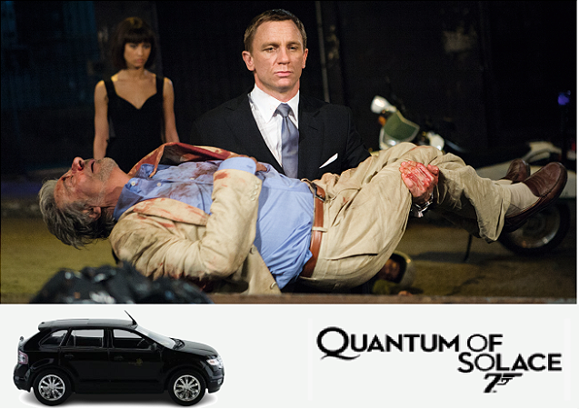 Coleção James Bond 007 Eaglemoss - Ford Edge - 007: Quantum of Solace - 1/43