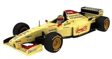 Coleção Lendas Brasileiras do Automobilismo Eaglemoss - Jordan 196 Peugeot 1996 - 1/43