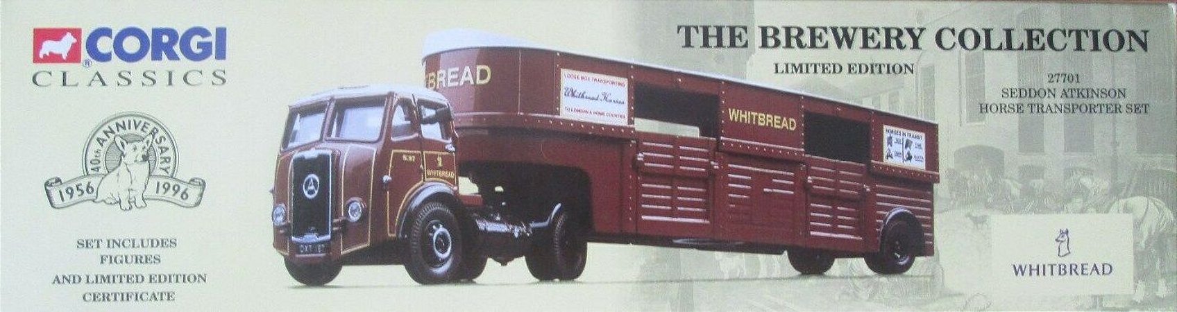 CORGI - Seddon Atkinson Horse Transporter Set - 1/50
