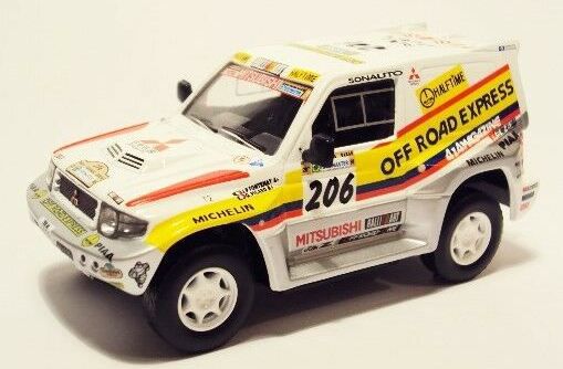 Ixo - Mitsubishi Pajero 4x4 - Rally Paris-Dakar 1998 - 1/43