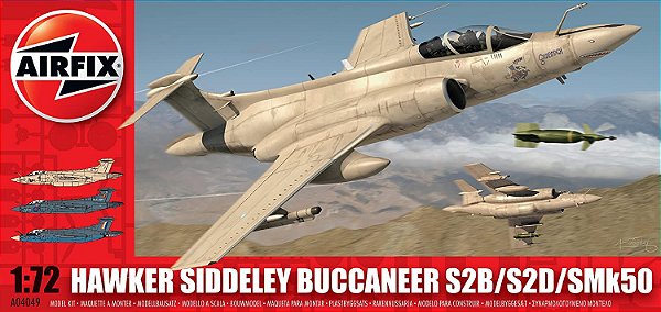 AirFix - Hawker Siddeley Buccaneer S2B/S2D/SMk50 - 1/72