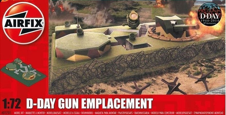 AirFix - D-Day Gun Emplacement - 1/72