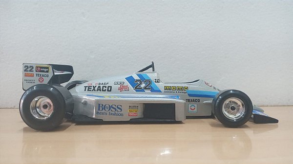 Burago - Carro de Fórmula Indy anos 90, Equipe Fictícia (Sem Caixa) - 1/24