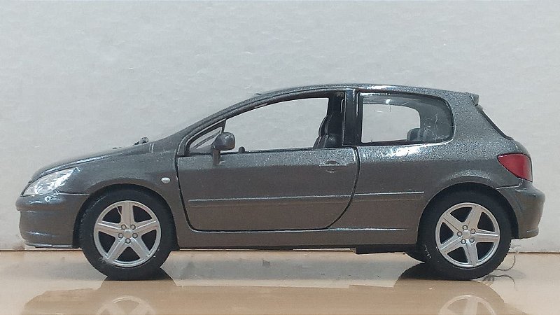 Kinsmart - Peugeot 307 XSi 2001 com Fricção - 1/32 (Sem Caixa)