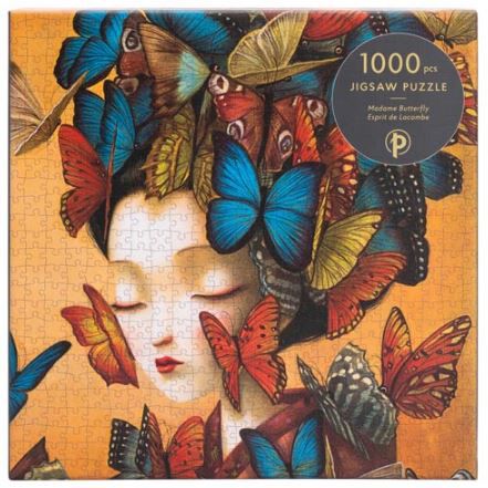 Paperblanks Puzzle - Madame Butterfly (1000 Peças - 50x70 cm)