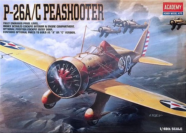 Academy - P-26A/C Peashooter - 1/48