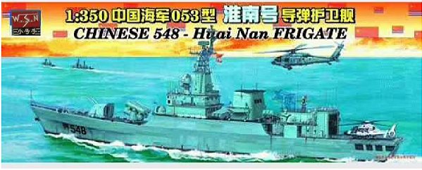 Wasan Plastic Model - Fragata Chinesa Huai Nan - 1/350