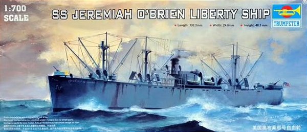 Trumpeter - SS Jeremiah O'Brien Liberty Ship - 1/700