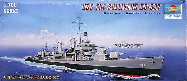 Trumpeter - USS The Sullivans DD-537 - 1/700