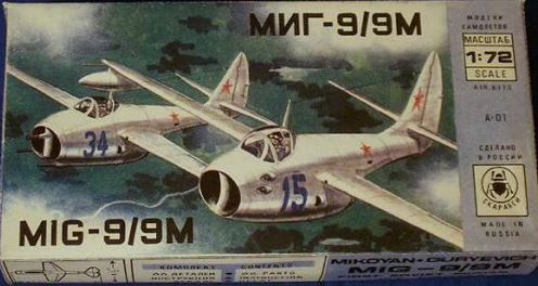 Skarabey - MiG-9/9M - 1/72