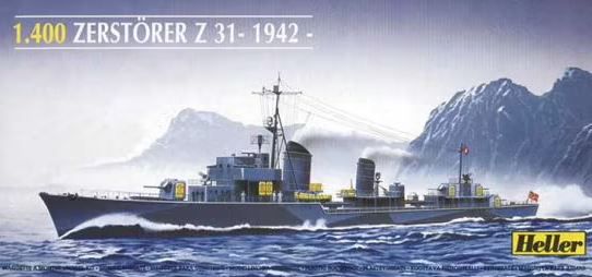 Zerstörer Z 31 1942 - 1/400