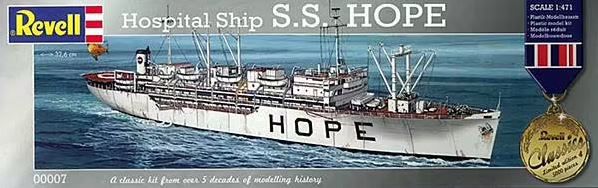 Revell - Hospital Ship S.S. Hope - 1/471