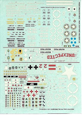 HTC - Decais para FEB e EB - 1/15 e 1/35