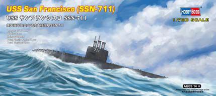 Hobby Boss - Submarino USS San Francisco SSN-711 - 1/700