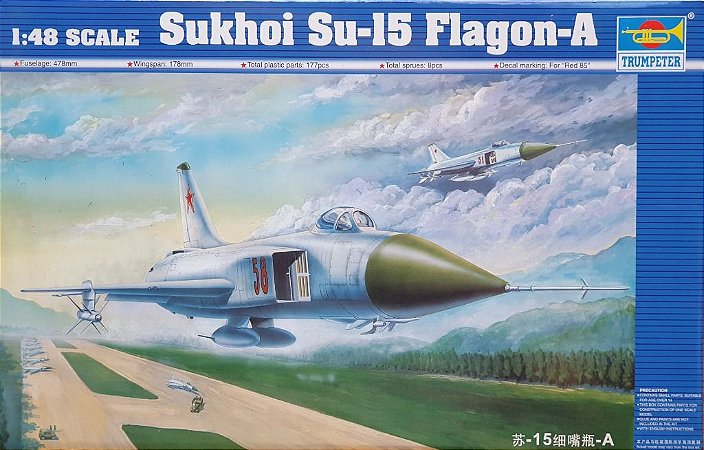 Trumpeter - Sukhoi Su-15 Flagon-A - 1/48