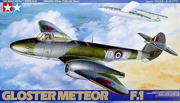 Tamiya - Gloster Meteor F.1 - 1/48