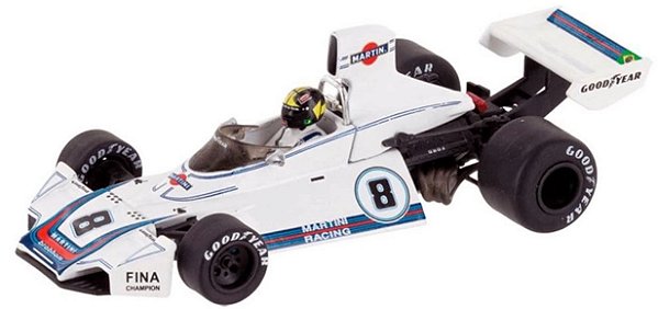 Coleção Lendas Brasileiras do Automobilismo Eaglemoss - Brabham BT44B Ford 1975  - 1/43