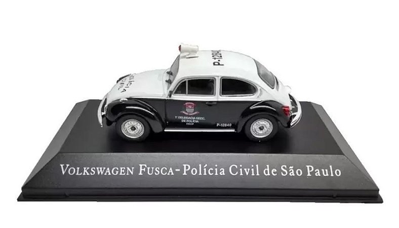 Ixo - Volkswagen Fusca - Polícia Civil de São Paulo - 1/43