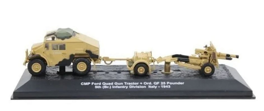 Blindados de Combate - CMP Ford Quad Gun Tractor  5th Infantry Division - Italy, 1943 - 1/72