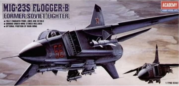 Academy - MiG-23S Flogger B - 1/72