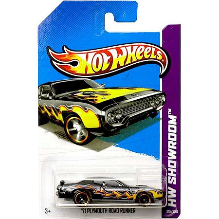 Hot Wheels -  '71 Plymouth Road Runner - 1/64