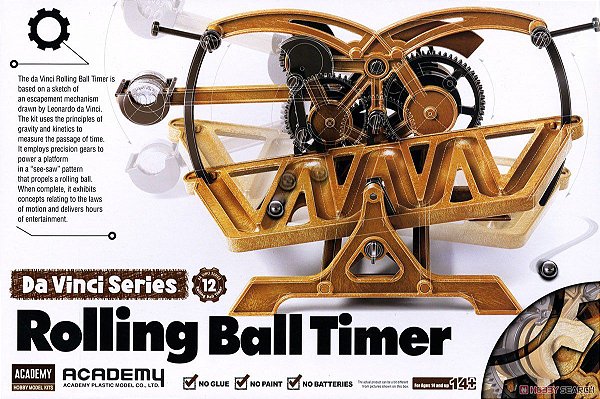 Academy - Da Vinci's Rolling Ball Timer (Sucata)