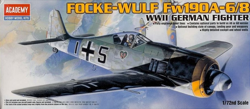 Academy - Focke-Wülf Fw190A-6/8 - 1/72 (Sucata)