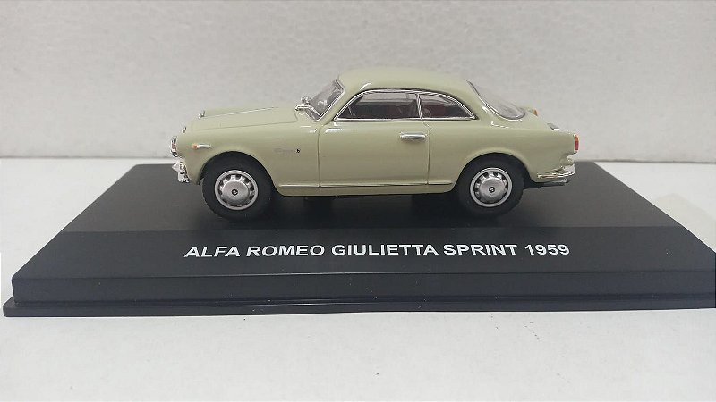 Edison Giocattoli (EG) - Alfa Romeo Giulietta Sprint 1959 - 1/43