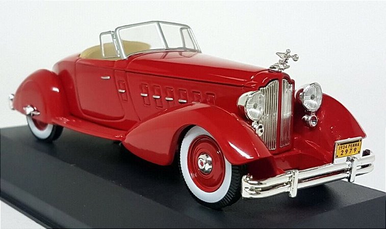 Coleção Carros Clássicos Altaya - Packard V12 LeBaron 1934 - 1/43