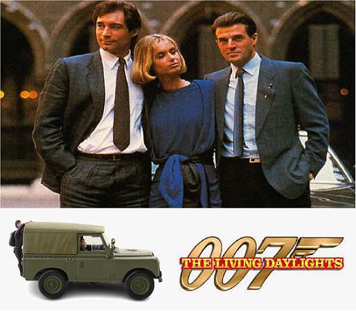 Coleção James Bond 007 Eaglemoss - Land Rover Series III - 007: Marcado Para a Morte - 1/43