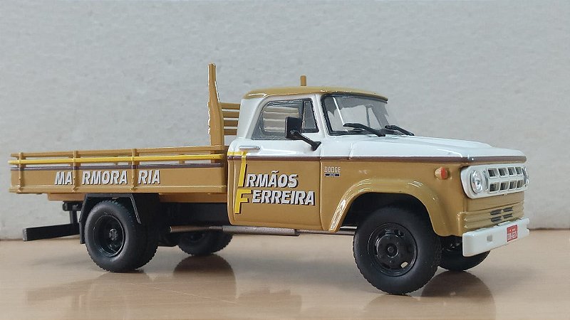 Sucata - Caminhão Dodge 400 - Marmoraria Irmãos Ferreira - 1/43 (sem caixa)
