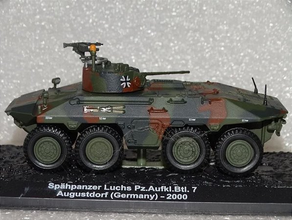 Blindados de Combate - Spähpanzer Luchs Pz.Aufkl.Btl.7 Augustdorf (Alemanha) 2000 - 1/72