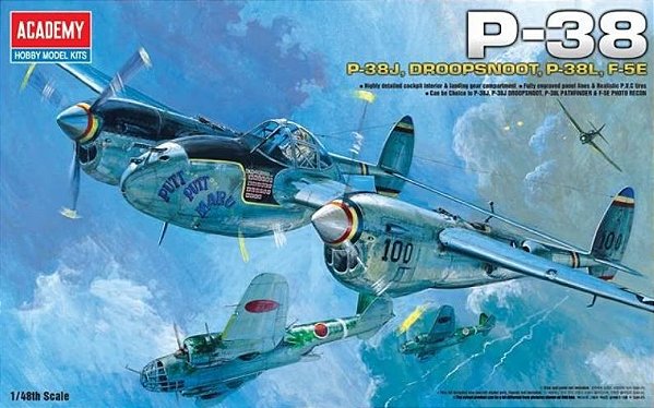 Academy - P-38 "Combination Version" - 1/48