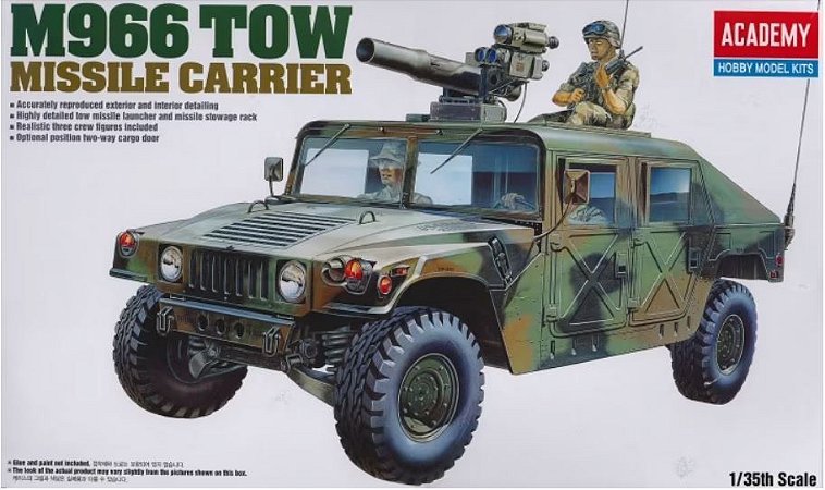 Academy - Humvee M966 Tow Missile Carrier - 1/35