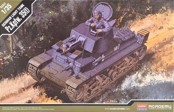 Academy - German Light Tank Pz. Kpfw. 35(t) - 1/35