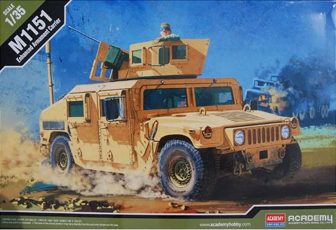 Academy - Humvee M1151 Enhanced Armament Carrier - 1/35