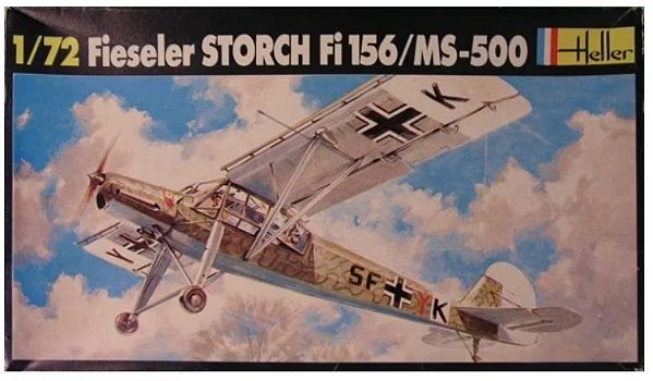 HELLER - Fieseler STORCH Fi 156 / MS-500 - 1/72