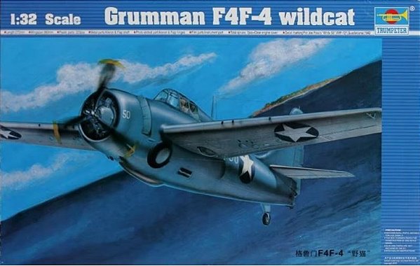 Trumpeter - Grumman F4F-4 Wildcat - 1/32