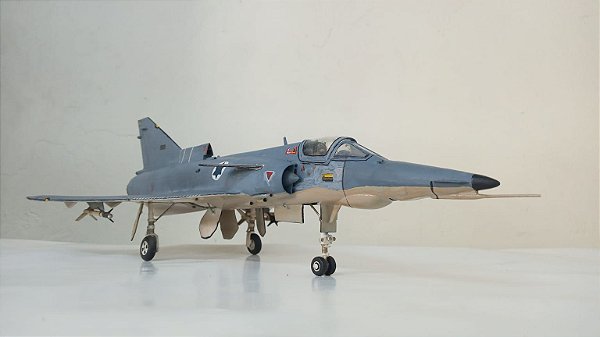 HTC - Kfir C2 Israel Air Force (Kit Montado/Sucata) - 1/32